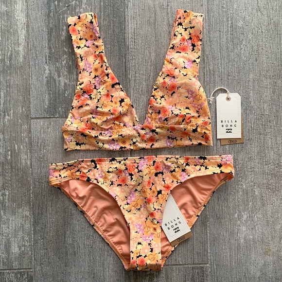 π₯π₯BILLABONG - FOREVER DAZED PLUNGE LOWRIDER SETπ₯π₯ - Picture 3 of 7